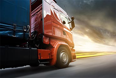 Road freight truck